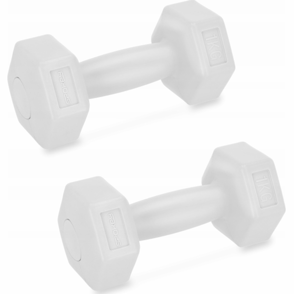 Žádné Sada šestihranných činek Spokey MONSTER 2x 1 kg