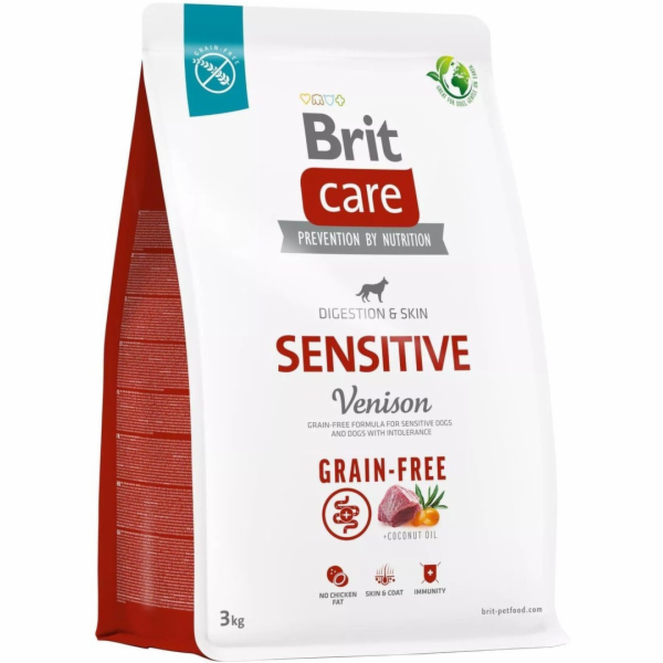 BRIT Care Sensitive Venison bez obilovin pro psy 3 kg