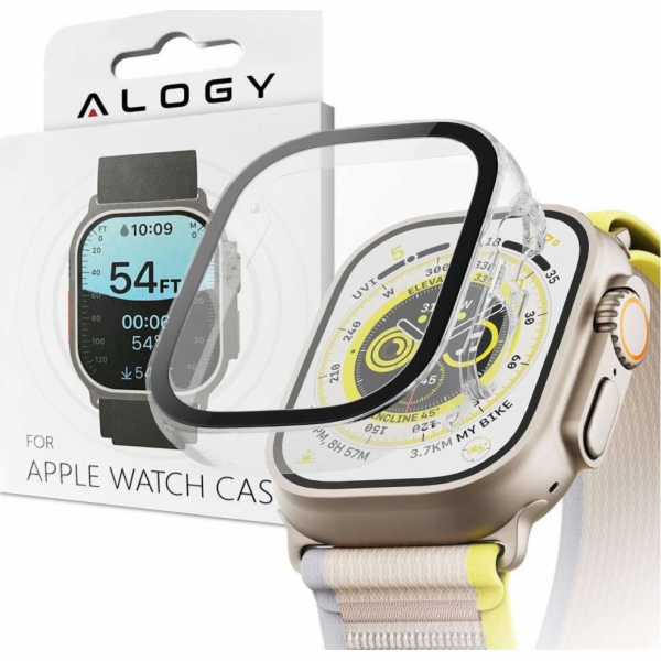 Pouzdro ALOGY ALOGY Smartwatch se sklem pro Apple Watch 7...