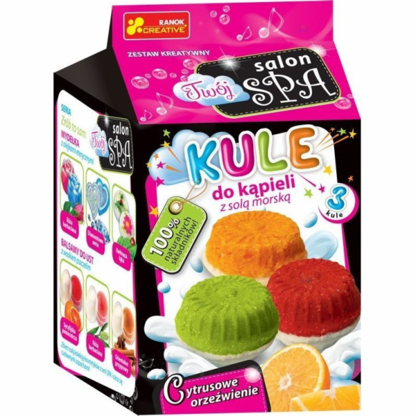 Ráno UDĚLEJTE SI SÁM KOUPELOVÉ BOMBY CITRUSOVÉ OSVĚŽENÍ