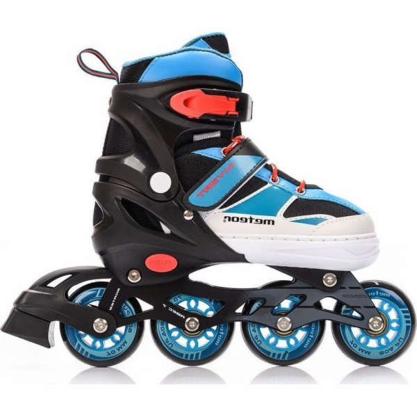 Meteor invertní rekreační válečky Nastavitelné modré, 34-37