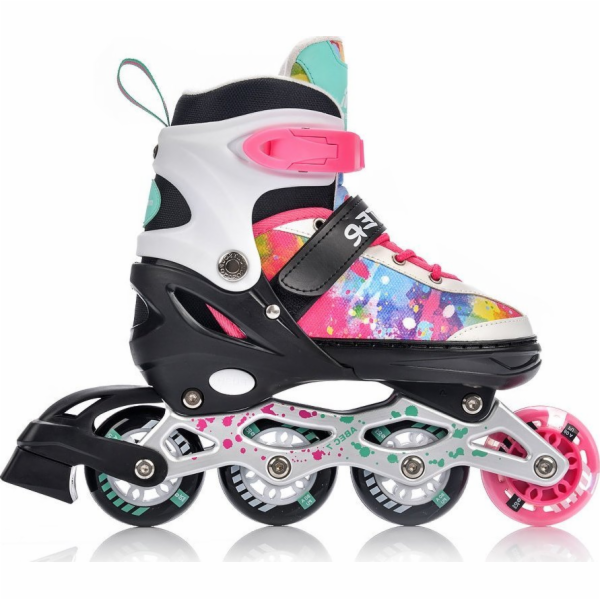 Meteor Painter Rekreační válečky Nastavitelné růžové R. 3...