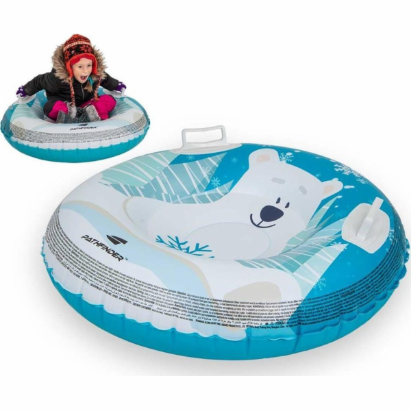 JiLong Slide, nafukovací sáňky, lední medvěd, 90x25 cm