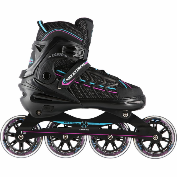 Nils Extreme Rollers on 1128 Rekreační regulované černé 3...
