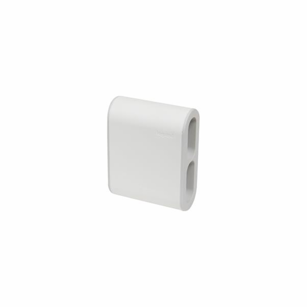 LEGRAND Revolution nabíjecí adaptér 4x2P, bílá-světlé šedá