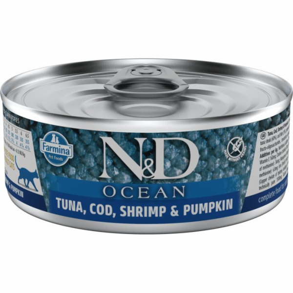 FARMINA N&D Cat Ocean Tuna  Cod  Shrimp