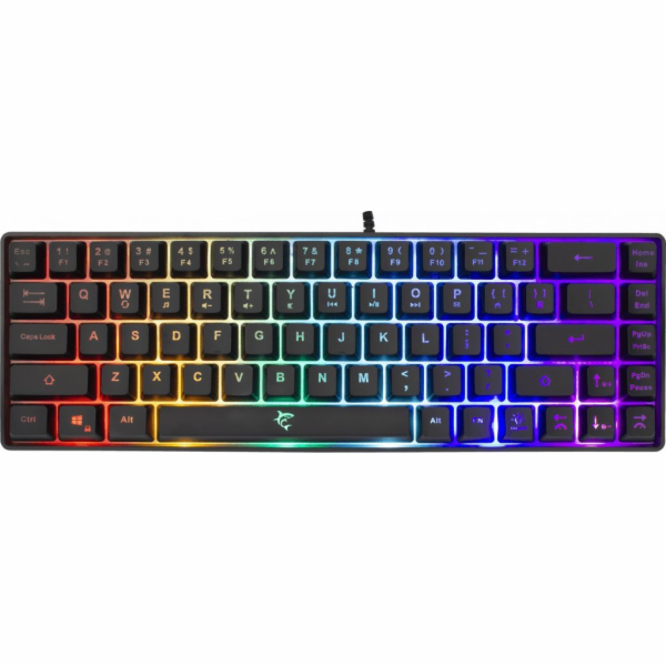 Klávesnice White Shark Whiteshark, Ronin Czarna membránov...