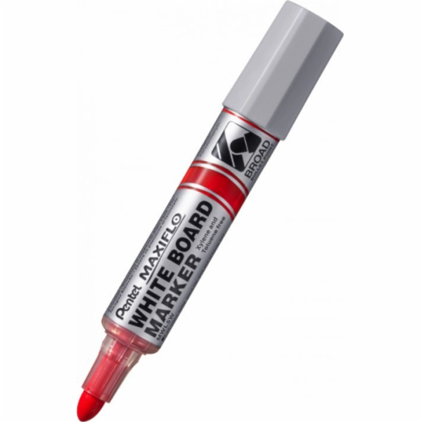 Popisovač na bílé tabule Pentel Maxiflo MWL5W, červený