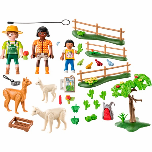 Stavebnice PLAYMOBIL 71251 Alpaca Hike