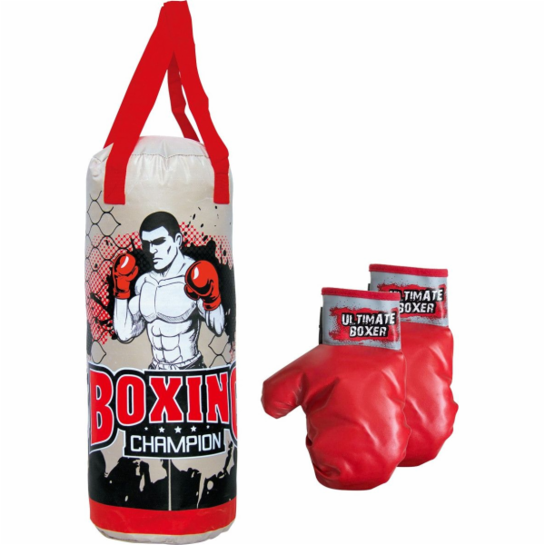 Enero Boxing Set Junior Enero Training Sack 50x18cm + uni...