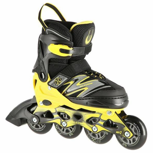 Nils Extreme Rollers Na11010 Černá a žlutá velikost M (35...