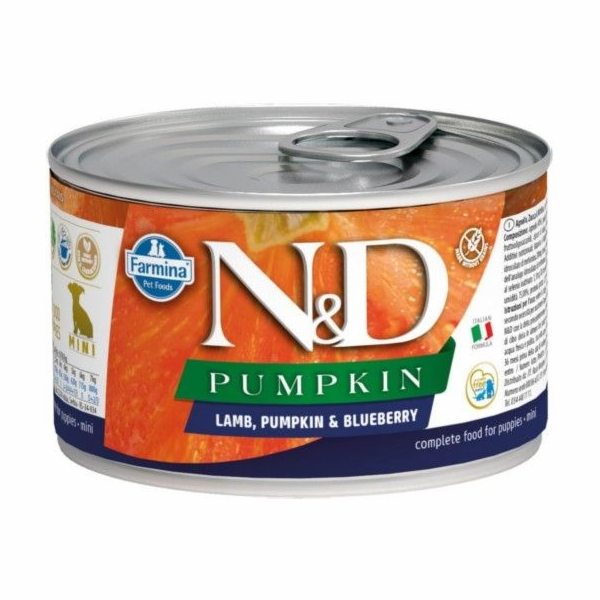 Farmina Farmina N&D Dog Lamb & Pumpkin & Blueberry Puppy ...