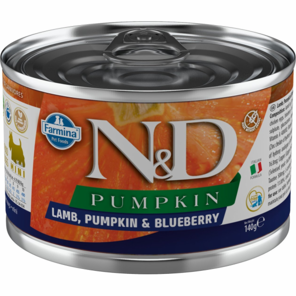 FARMINA N&D DOG LAMB&PUMPKIN&BLUEBERRY 