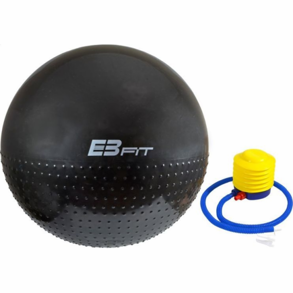 Eb Fit Gym míč s masážním strojem Half Fit 75 cm