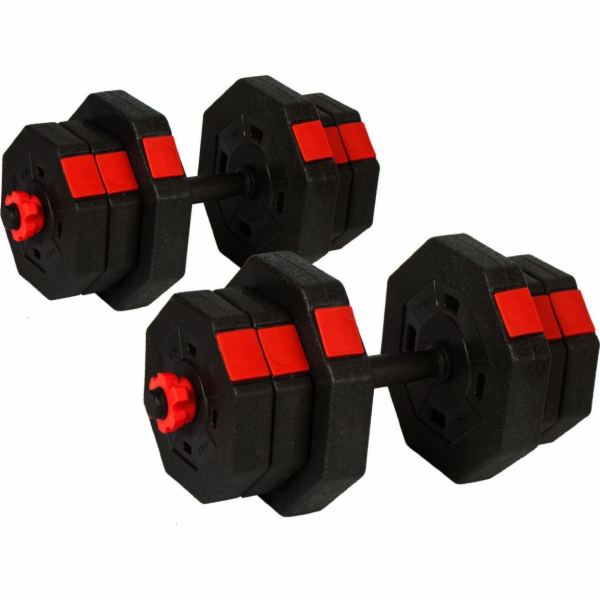 Bitumenové činky Eb Fit 2 x 10 kg