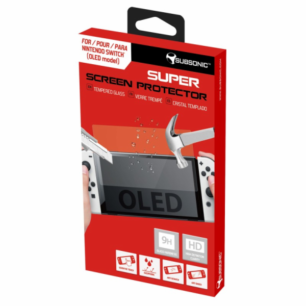 Subsonic Super Screen Protector Tempered Glass for Ninten...