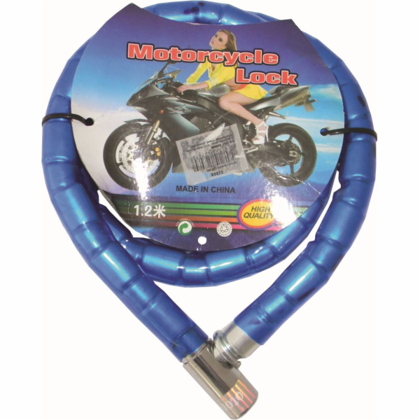 Zámek na motocykl 120 cm