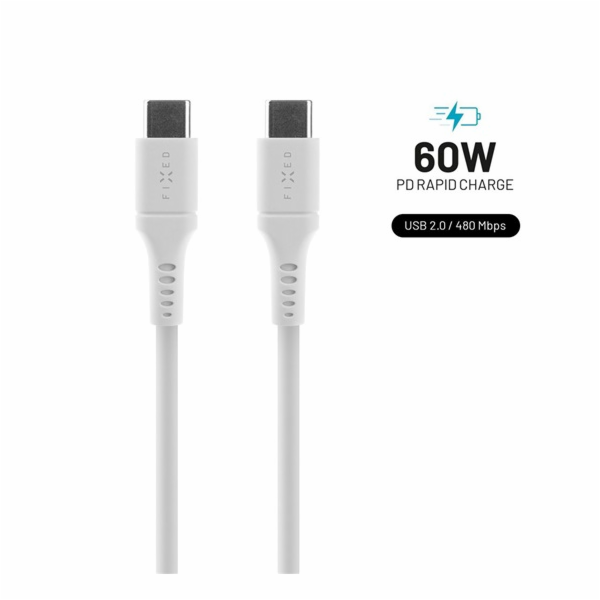 Fixed kabel USB-C/USB-C FIXDLS-CC2-WH