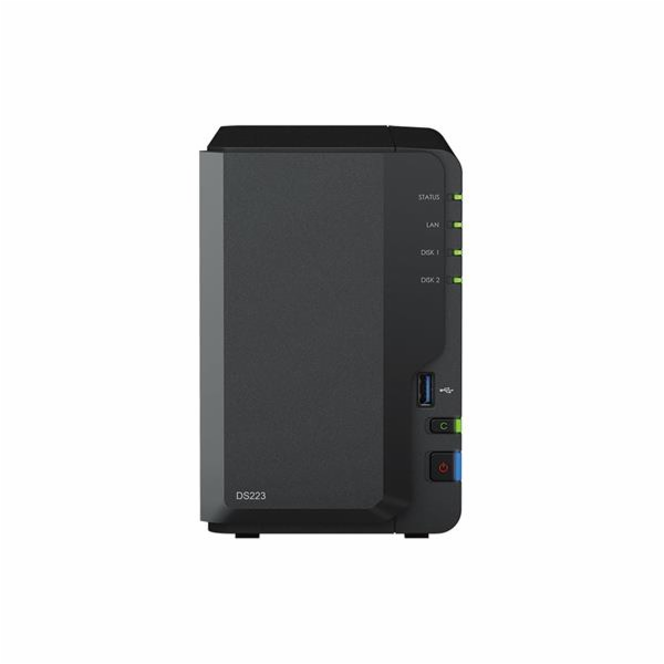 Synology DS223 DiskStation (4C/RealtekRTD1619B/1,7GHz/2GB...