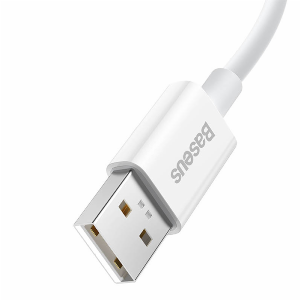 Baseus USB-A - USB-C USB kabel 1 m Bílý (CAYS000902)