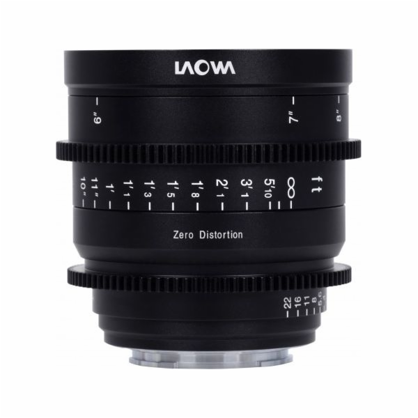 Optics Venus Laowa Zero-D Cine Sony E 15 mm f/2.1 čočky