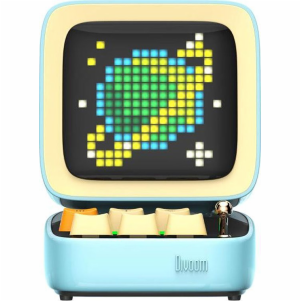 Divoom DITOO Pro Blue Bluetooth Art-Game Retro reproduktor