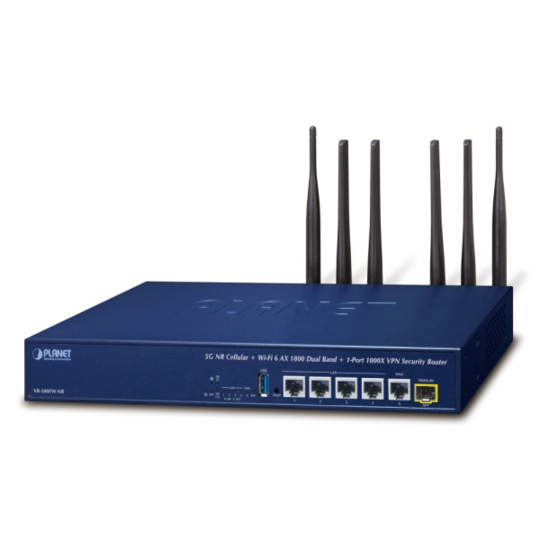 Planet VR-300FW-NR 5G Enterprise router/firewall VPN/VLAN...