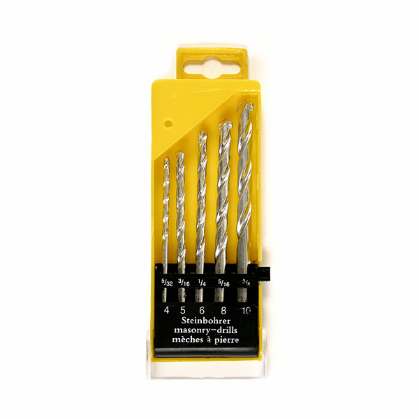 Vrtáky do zdiva sada 5 ks (4 - 10 mm) Strend Pro