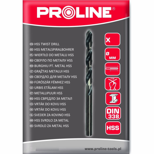 Vrták pro-line vrták pro Met HSS DIN338 Cut Cut 2,0 mm PC...
