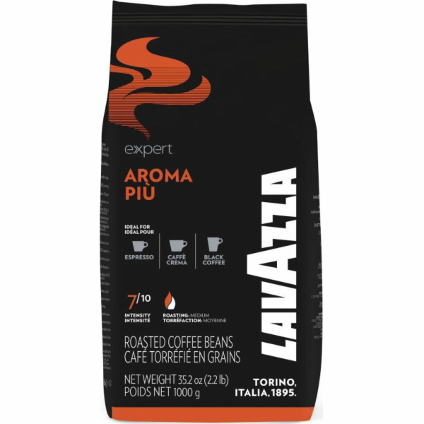Odborník na Lavazza Plus Aroma Piu 1 kg káva káva