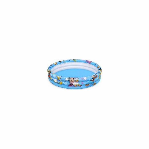 Bazén Bestway nafukovací Mickey, 1,22 m, výška 25 cm