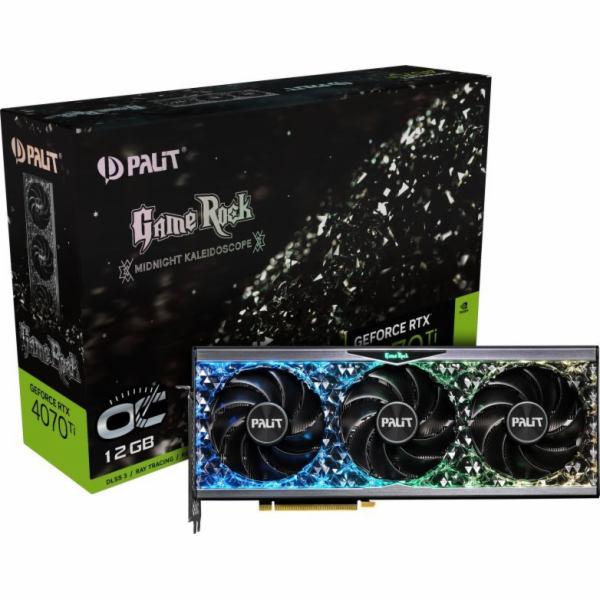 GeForce RTX 4070ti Gamerock OC 12GB GDDR6X 192bit 3DP gra...