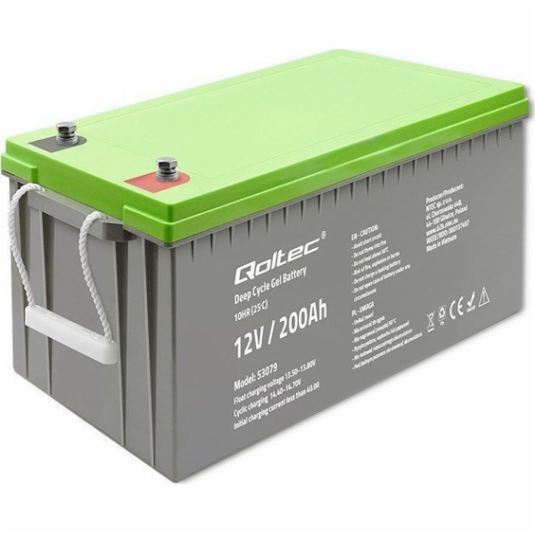 Hluboká gelová baterie 12V | 200Ah