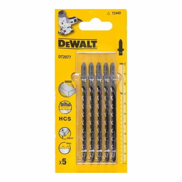 Pilové listy Dewalt na řezání dřeva a laminátu, délka 100...