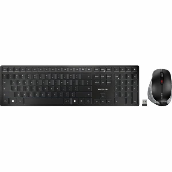 Klávesnice + Cherry Cherry Mouse Mouse DW 9500 Slim Keyboard