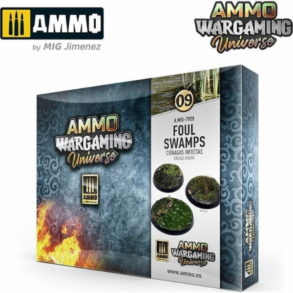Vallejo Ammo: Wargaming Universe 06 - Faul Swamps - Hnijí...
