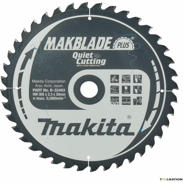 Makita  KRUHOVÁ PILA 305x30x40z MAKBLADE PLUS WOOD