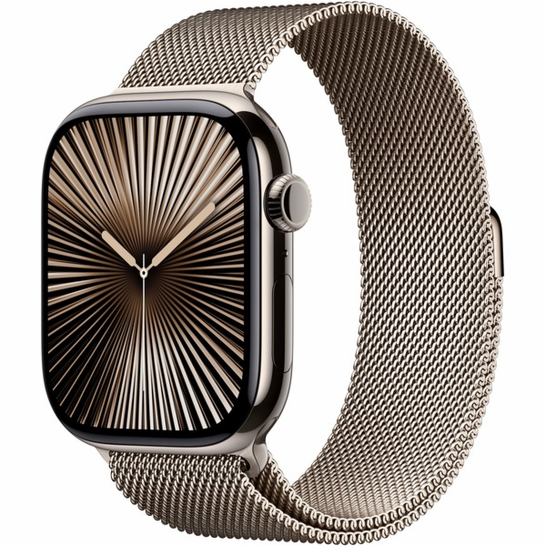 Apple Watch 10 46mm GPS+4G Titan Milanese M/L Natural/Nat...