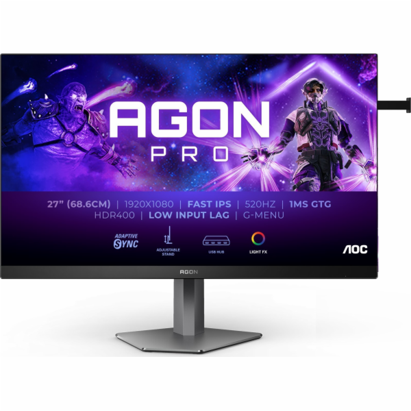 AOC AG276FK, herní monitor