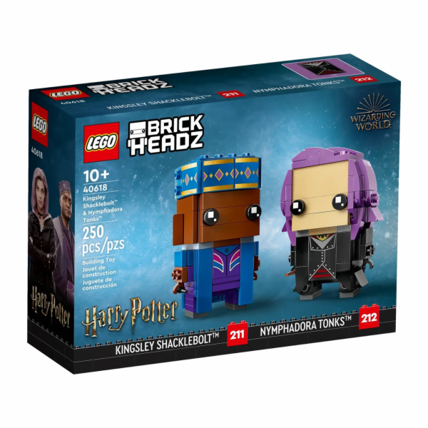 LEGO BRICKHEADZ HARRY POTTER 40618 KINGSLEY SHACKLEBOLT A...