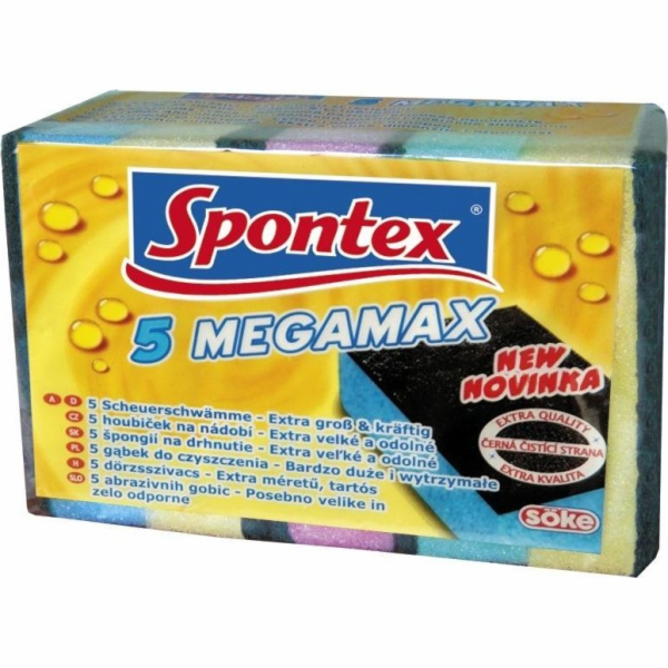 Houbička na nádobí 5 ks