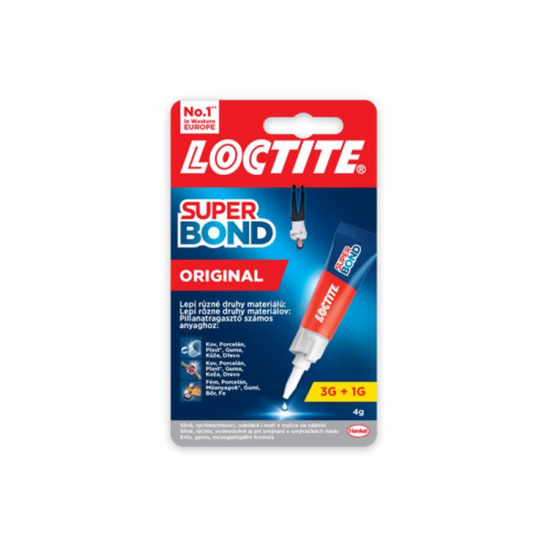 Lepidlo Loctite Super Bond 4 g