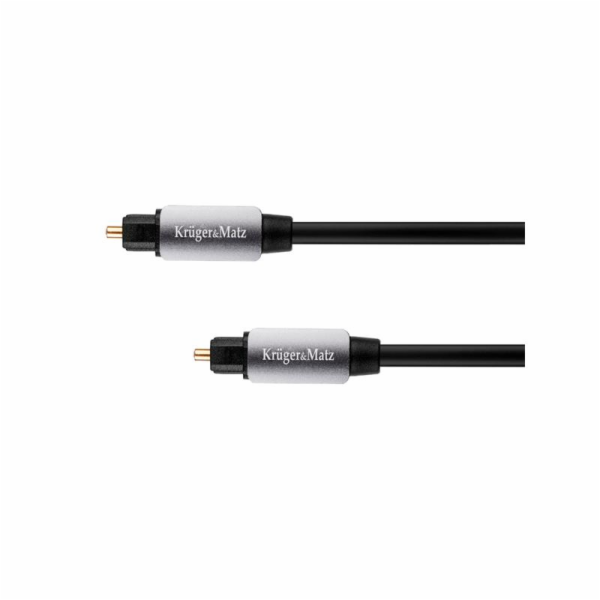 Kabel optický TOSLINK KRUGER & MATZ KM0319 1m