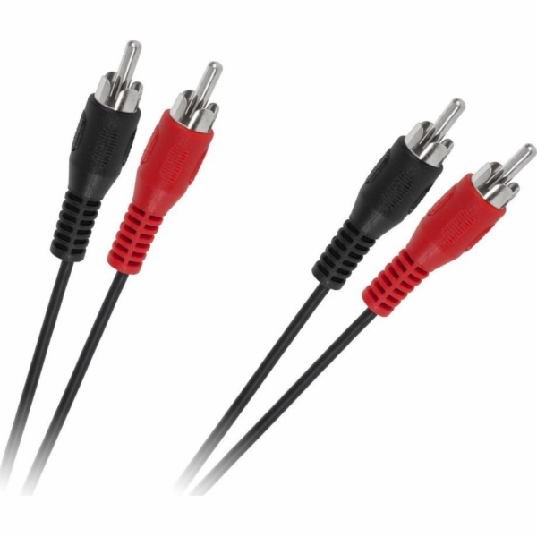 RCA (Cinch) x2 - RCA (Cinch) x2 kabel 1,8 m černý (KPO261...