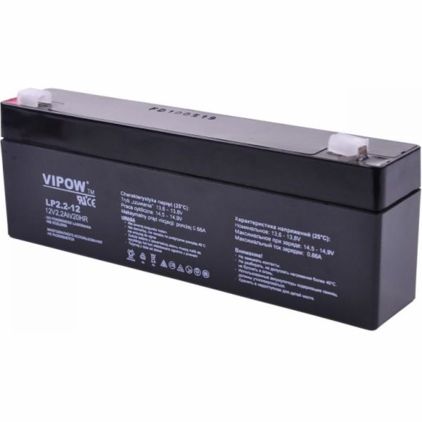 VIPow Baterie 12V/2,2Ah (BAT0220)