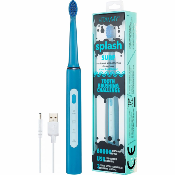 Zubní kartáček Vitammy Splash Blue