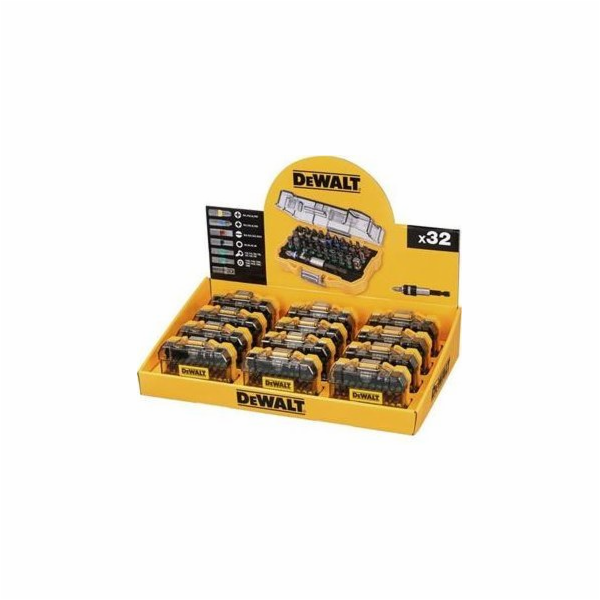 Sada 14 stupňů východně DeWALT Housing Bit, 12 x 32 DT7969M