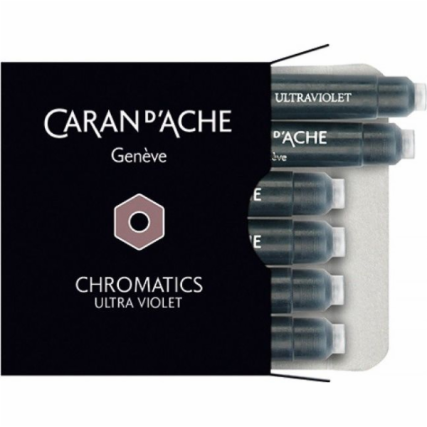 Caran d`Arche Chromatics fialové inkoustové cartridge, 6 ...