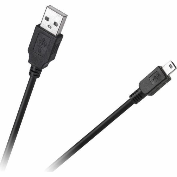 Cabletech USB-A - miniUSB USB kabel černý (KPO3889-2)