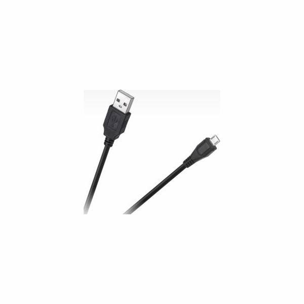 Deco-Line USB-A - microUSB USB kabel 1 m černý (4959)